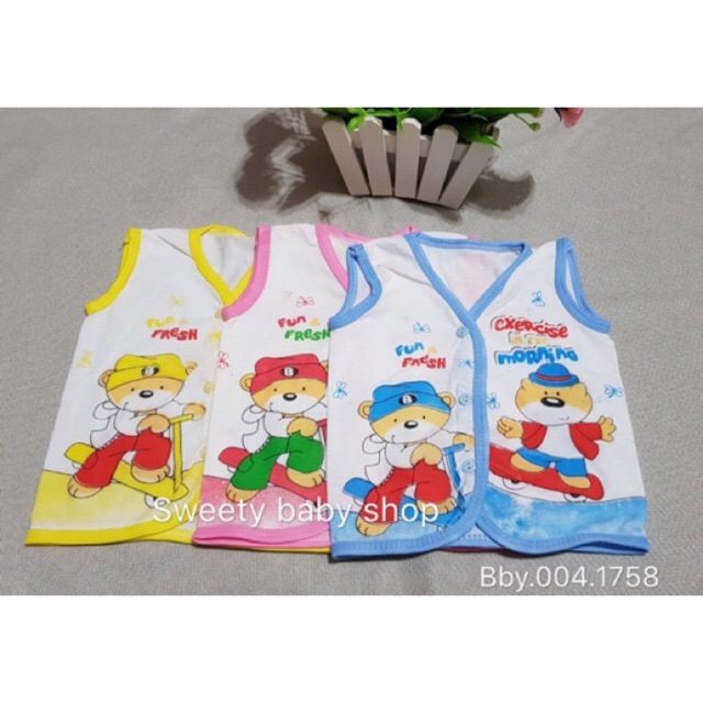 6 PCS Baju bayi new born Murah pendek kutung panjang / Baju bayi katun murah / Pakaian Bayi murah