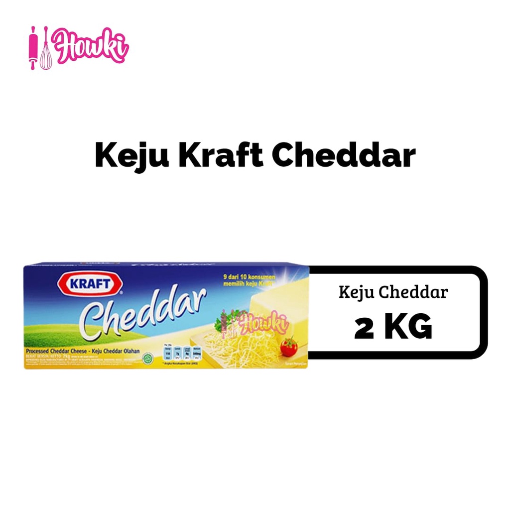

Keju Kraft Cheddar 2kg