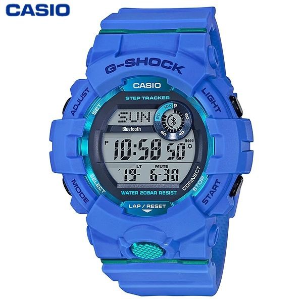 JAM TANGAN CASIO G-SHOCK GBD-800-2 ORIGINAL - GSHOCK GBD800 BIRU