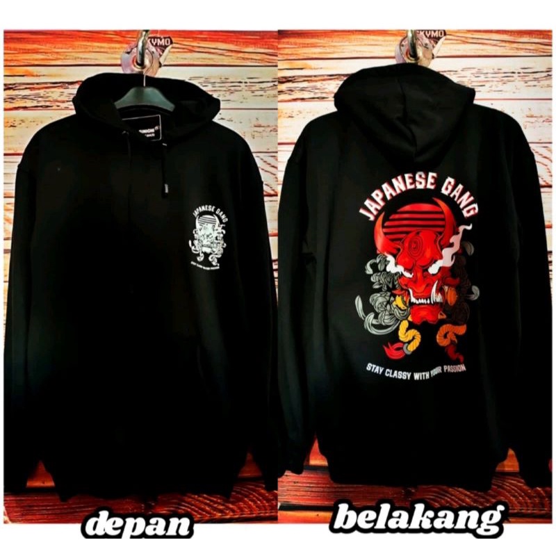 HOODIE PRIA JAPANESE GANK | HOODIE DISTRO JAPANESE GANK MURAH