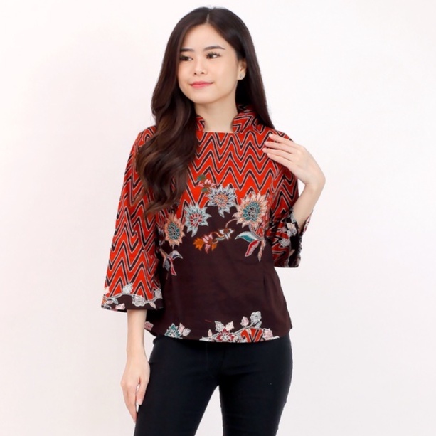 Batik Wanita - Atasan Batik 559 - 974-Brown ZZ