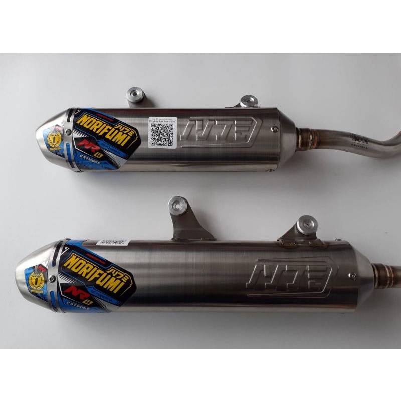 KNALPOT NORIFUMI YAMAHA YZ 125X DAN YZ 250X
