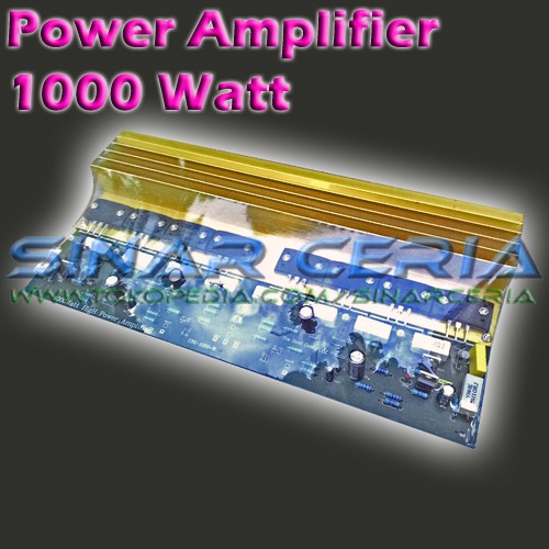 Power Amplifier 1000 Watt Sanken SA 1216 SC 2922 STEREO Amplifier