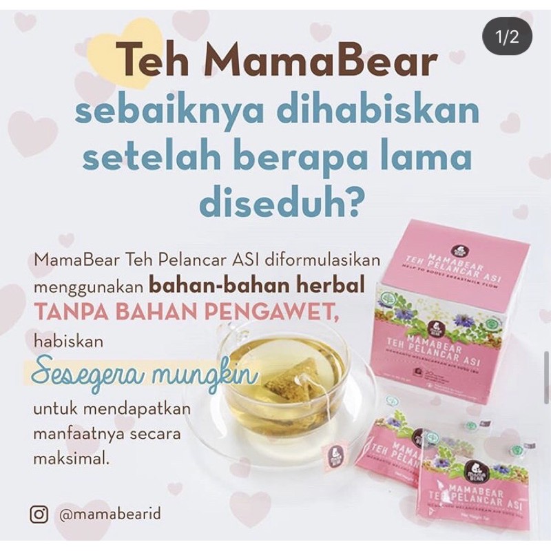 Mama bear Teh Pelancar Asi Mama Bear