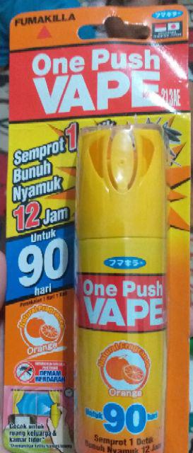 Obat Nyamuk Vape One Push / Spray Anti Nyamuk Vape 90
