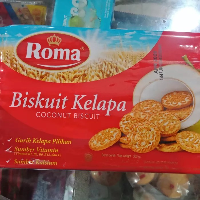 

Biskuit Roma Kelapa 300gr