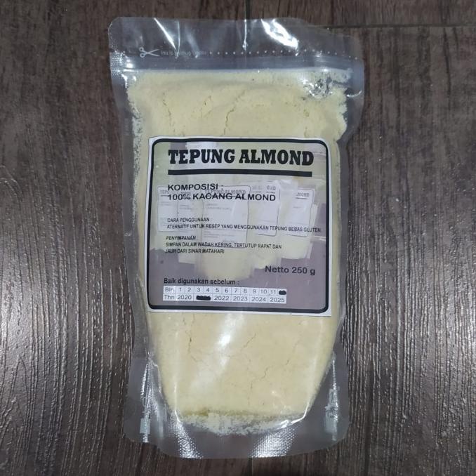 

BISA COD Tepung Almond / Almond Flour Extra Fine 100% Kacang Almond 250 gr