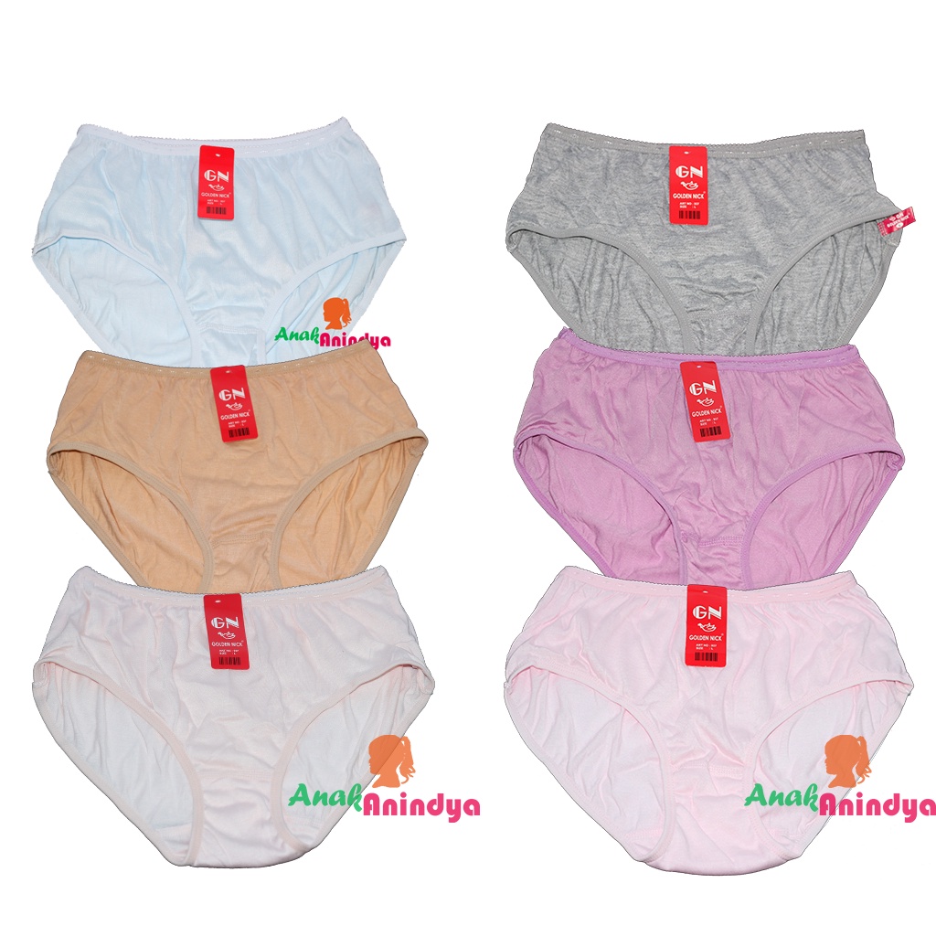 Celana Dalam Wanita Golden Nick 937 | Celana Dalam Golden Nick | Cd Golden Nick Wanita Lusinan Harga