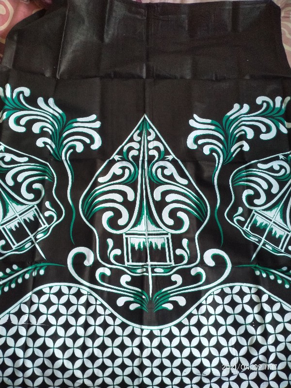 (cod) Sarung Batik Pekalongan Wayang Gunungan Etnik Asmat