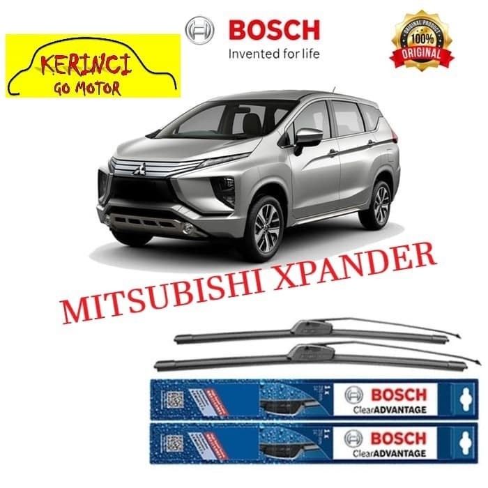 WIPER BOSCH CLEAR ADVANTAGE MITSUBISHI XPANDER 26&quot; &amp; 16&quot; SEPASANG