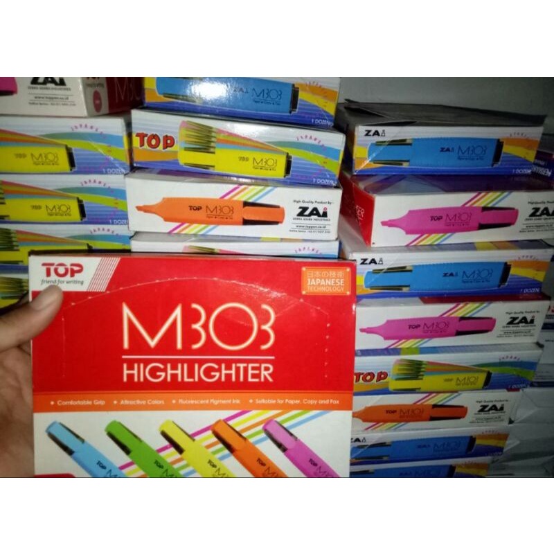 

Stabillo Highliter Top M303 Isi 12 Pcs