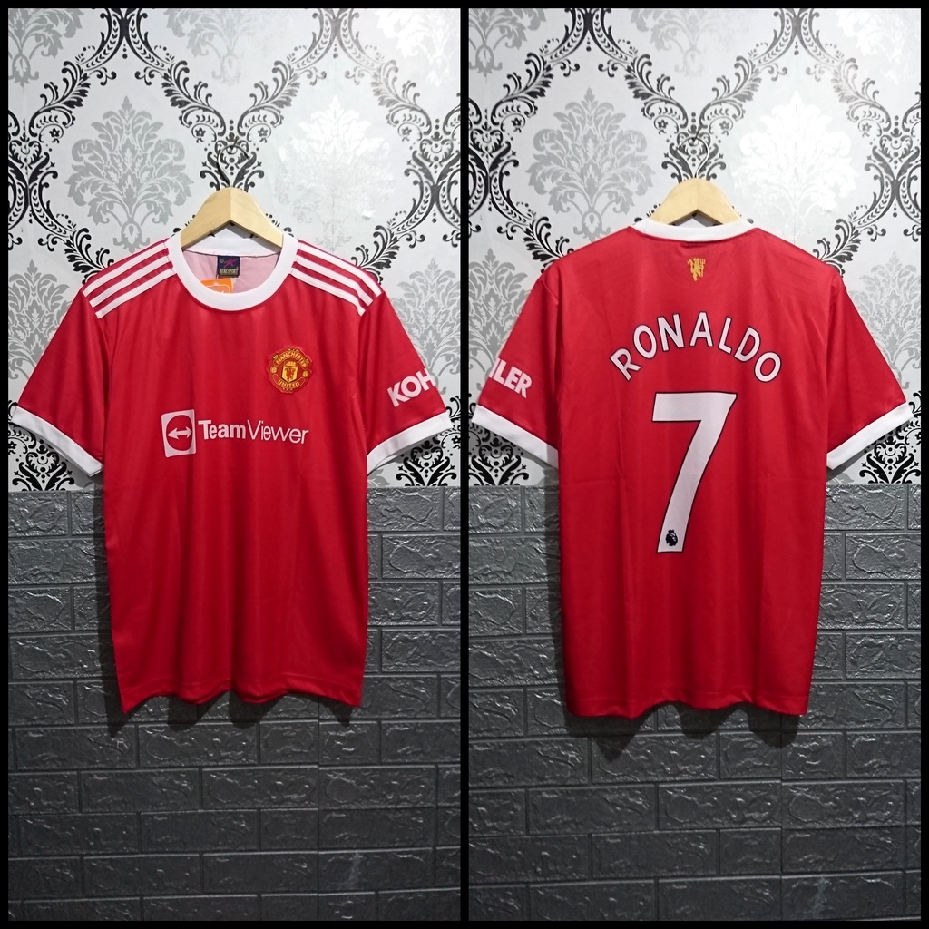 Jersey Manchester United (MU) Home 2021 / 2022 Ronaldo