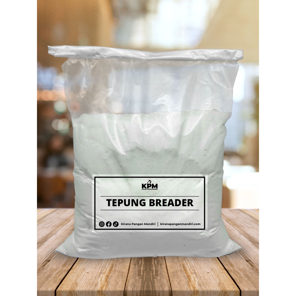 

Tepung Breader (Tepung Siap Pakai Fried Chicken)