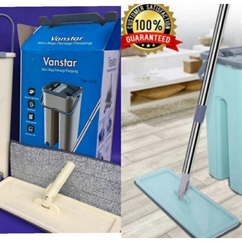 PEL PERSEGI - FLAT MOP - ALAT PEL MICROFIBER - PEL LANTAI - ALAT PEL PRAKTIS - SQUARE MOP - ULTRA MO