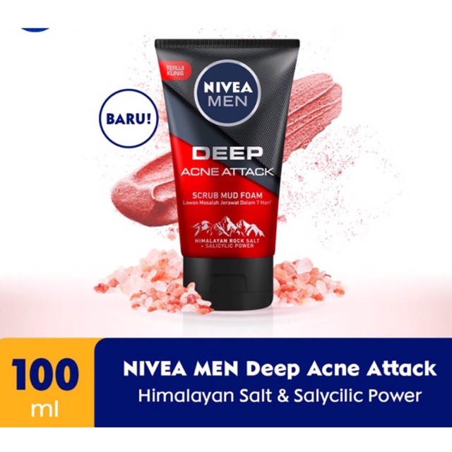 NIVEA MEN DEEP ACNE ATTACK 100ml