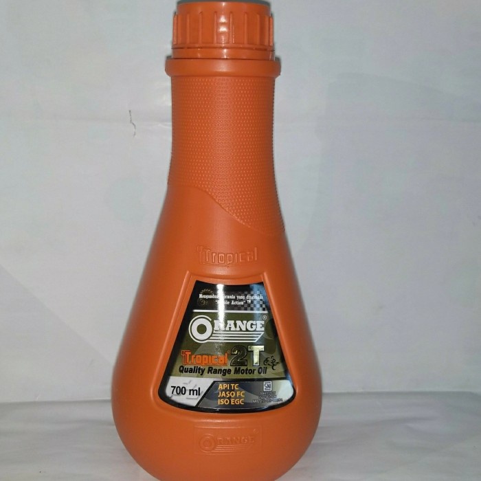 Oli 2T Samping Orange Tropical Harum Wangi 700ml 700 ml 0,7 L Liter RX King Fiz R Force 1 2 Tak