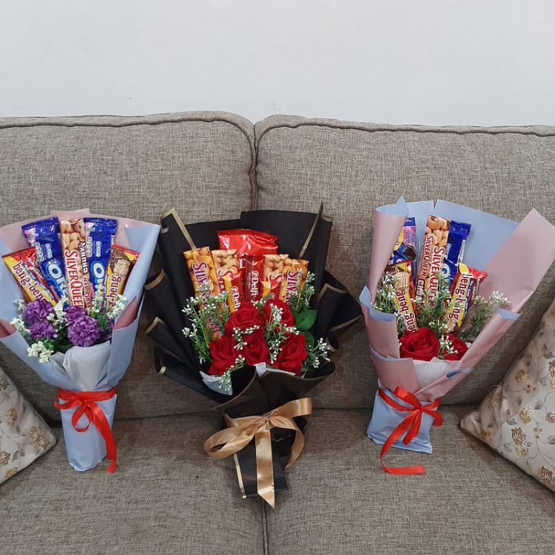 

buket coklat/buket bunga coklat/bouqet coklat