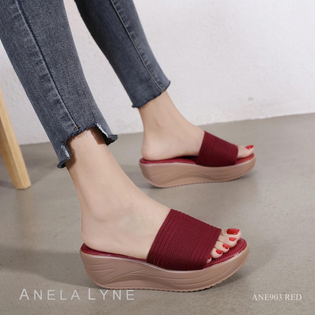 ANELA LYNE Wedges / Slop Dyanah ANE903 ORIGINAL (SALE)