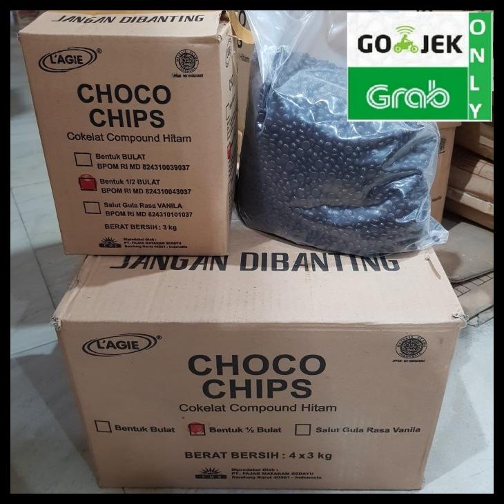 

CHOCO CHIP / CHOCOCHIP / CHOCOCHIPS LAGIE GEPENG 3KG KODE 1197