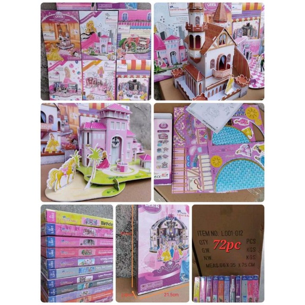 KD1 3D Puzzle Princess