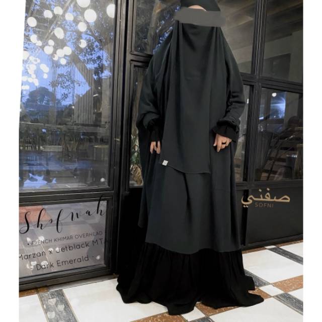 Shofwah french khimar overhead by sofni