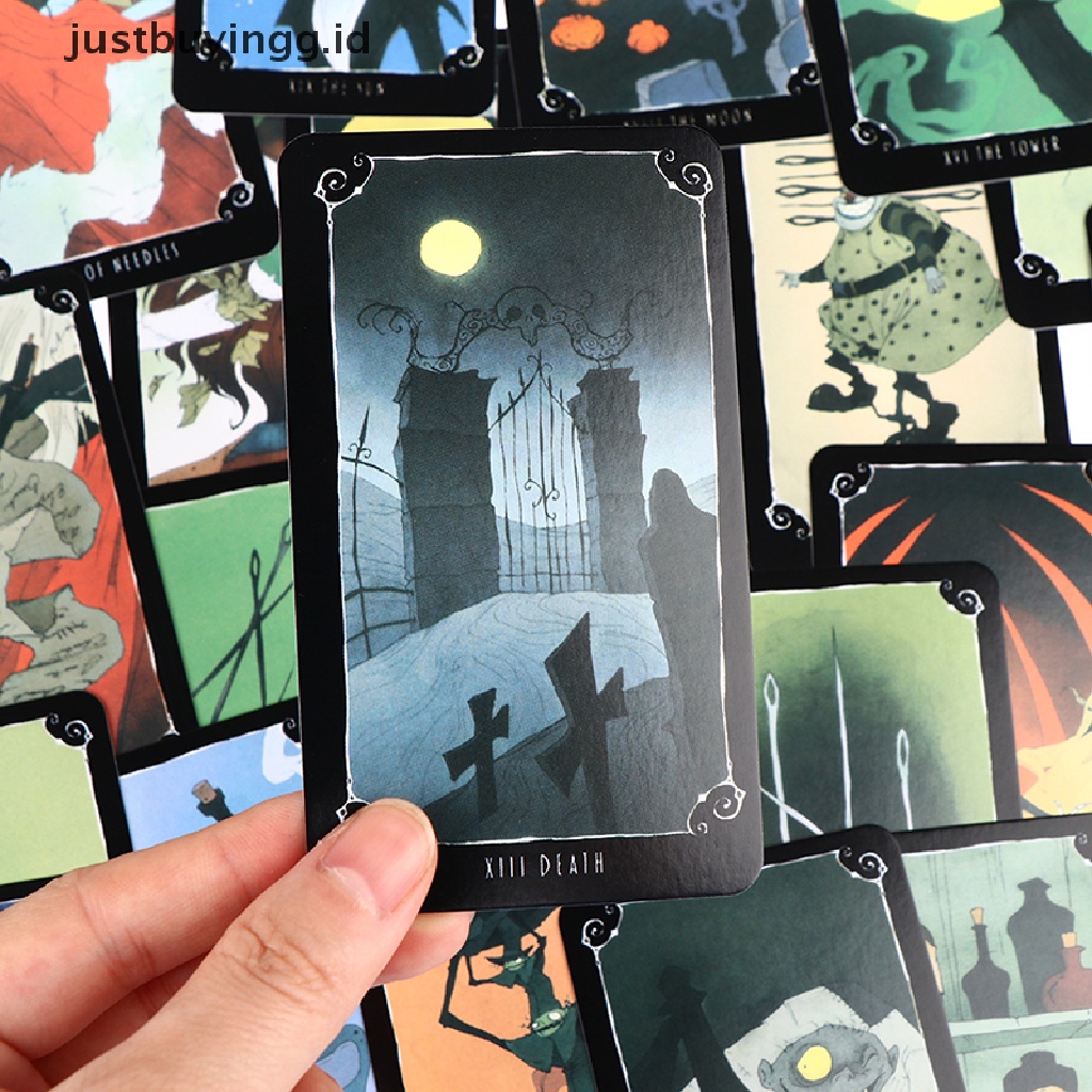 (Justbuyingg.Id) Kartu Tarot The Nightmare Before Christmas