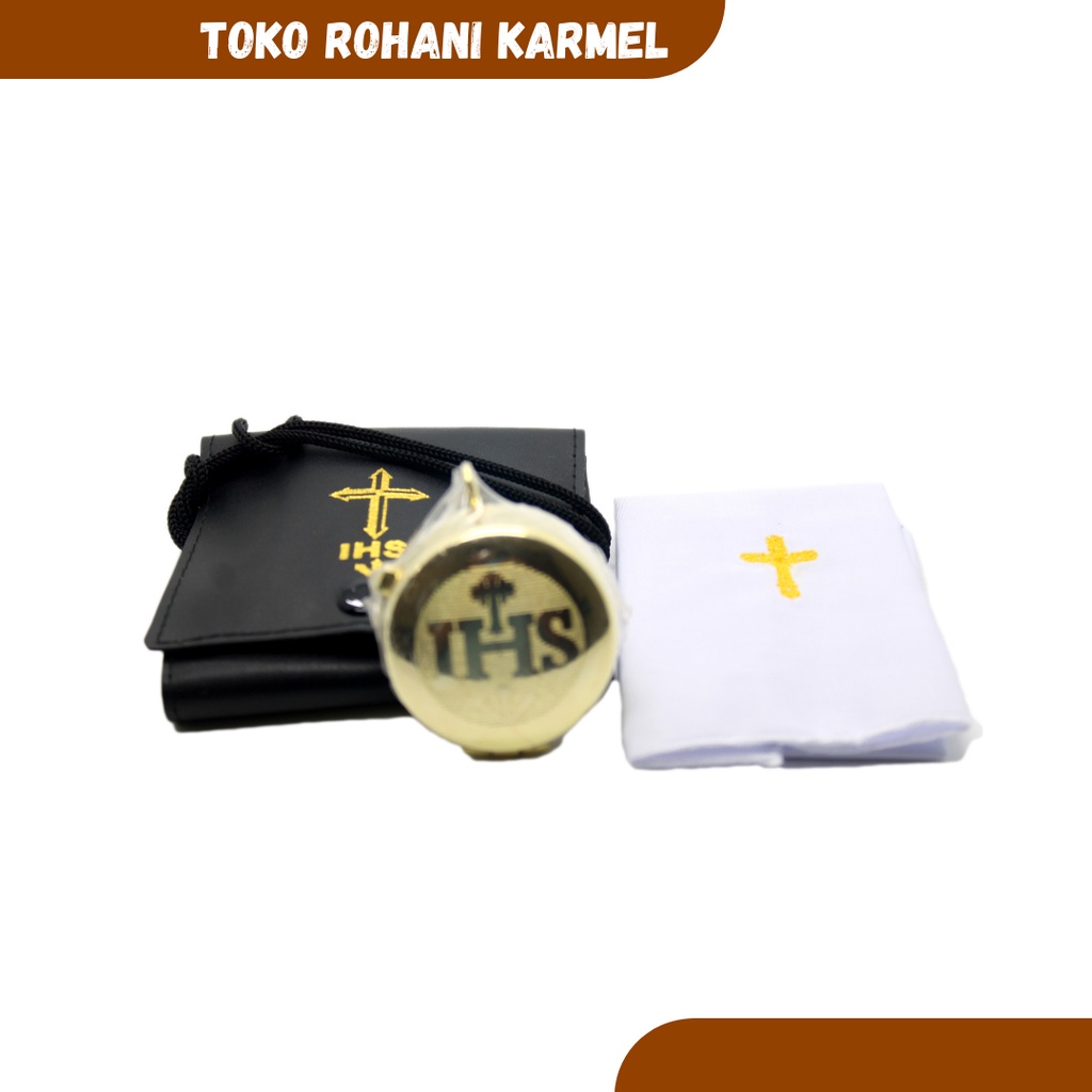 SET DOMPET PIKSIS PURIFIKATORIUM KORPORAL / TEMPAT HOSTI / PERALATAN MISA