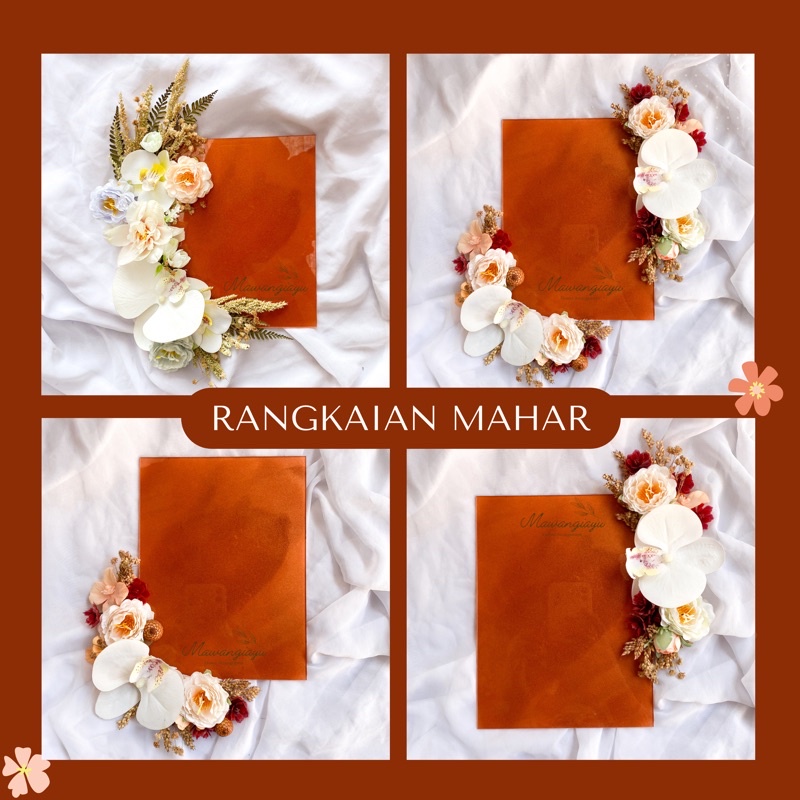 RANGKAIAN BUNGA MAHAR | BUNGA MAHAR | RANGKAIAN BUNGA KERING