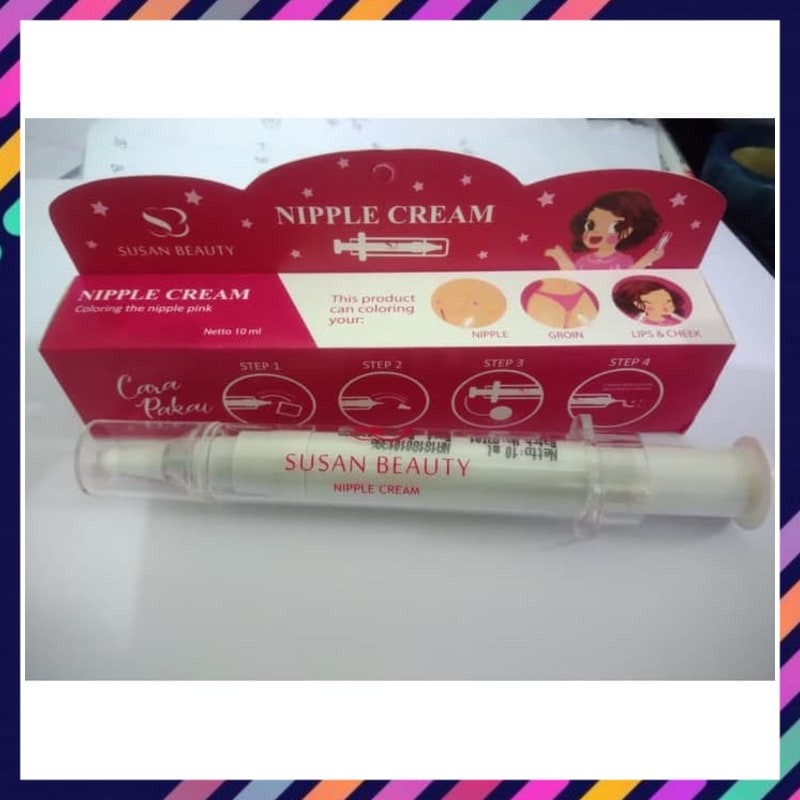 Pemerah Puting Payudara Permanen BPOM Pemutih Pencerah Puting Susu Ampuh Susan Beauty Nipple Cream