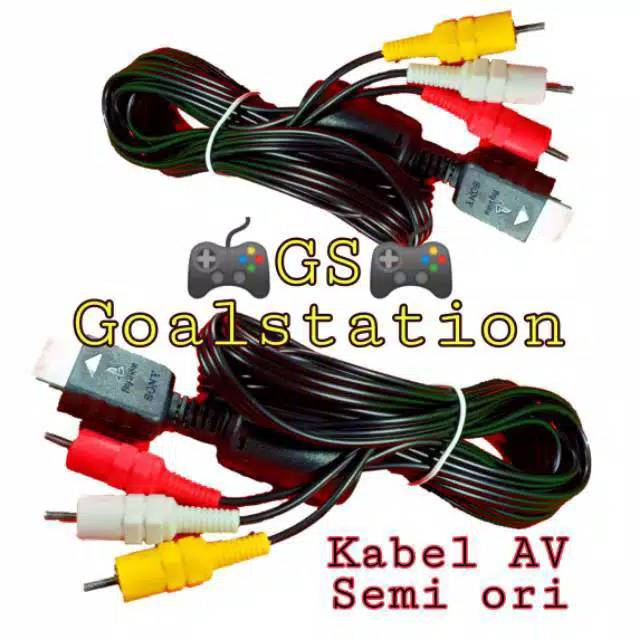 Kabel AV PS1  PS2 PS3 SEMI ORI