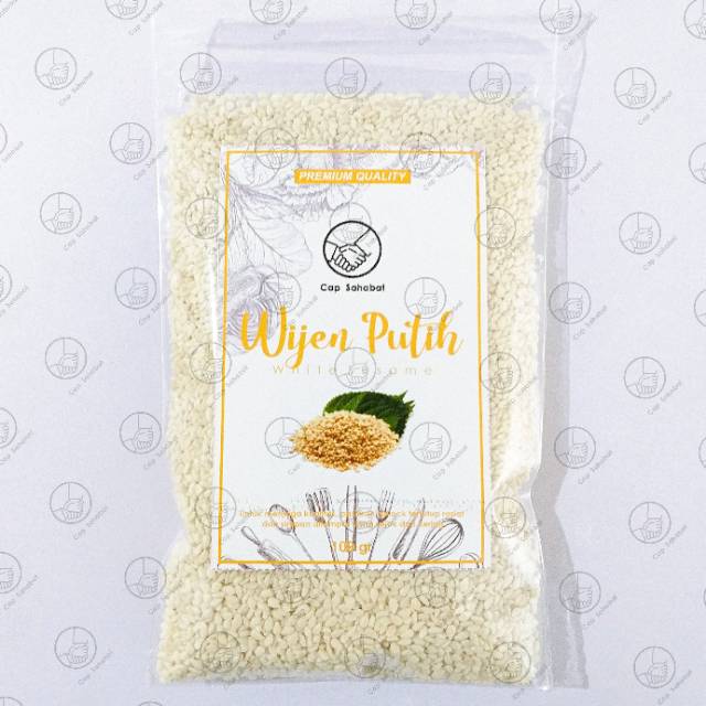 100gr Wijen Putih / White Sesame  / Rempah / JSR 100% PREMIUM QUALITY