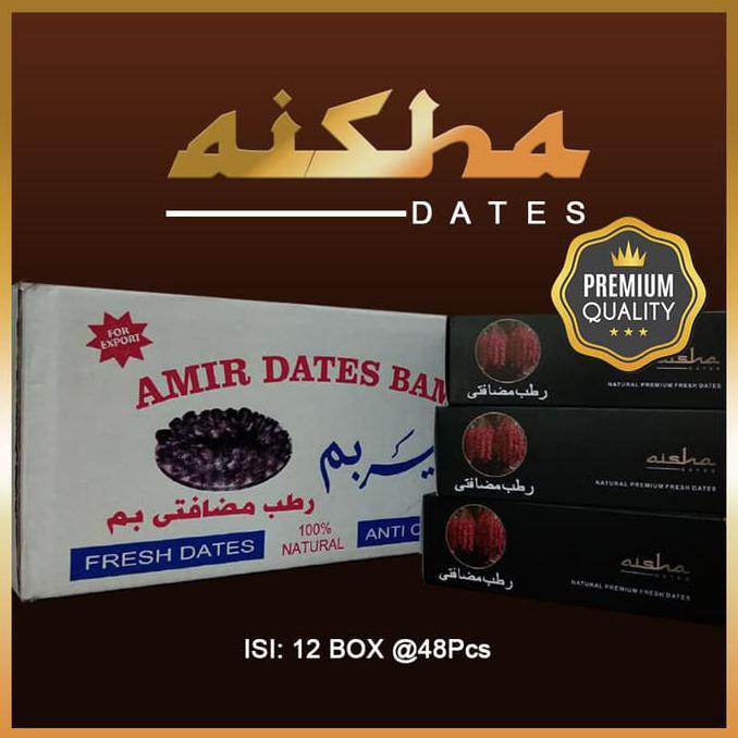 

Buruan Beli Aisha Dates Kurma | Kurma Ruthab Premium Taste / Kurma Arafah Sehat