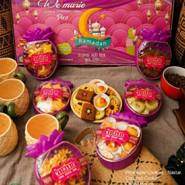 

Paket Kue Kering Lebaran Weimarie Pico (HALAL)
