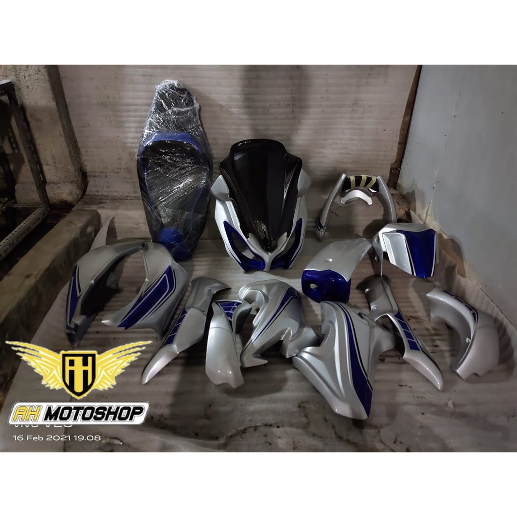 COVER FULL BODY YAMAHA AEROX MODEL PREDATOR VARIASI YAMAHA AEROX MODEL PREDATOR