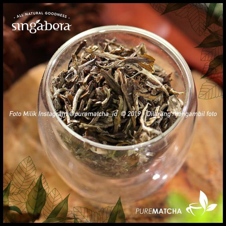 

Singabera - White Peony 100Gr White Beauty Teh Putih Silverneedle Tea