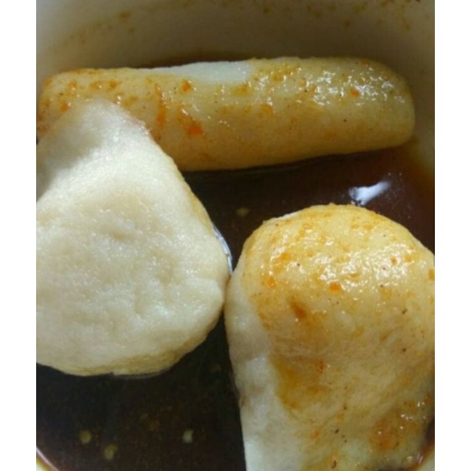 

pempek kecil campur