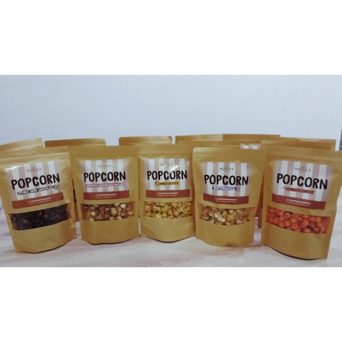 

⭐ COD ⭐ Nicoles Popcorn Double Dark Chocolate