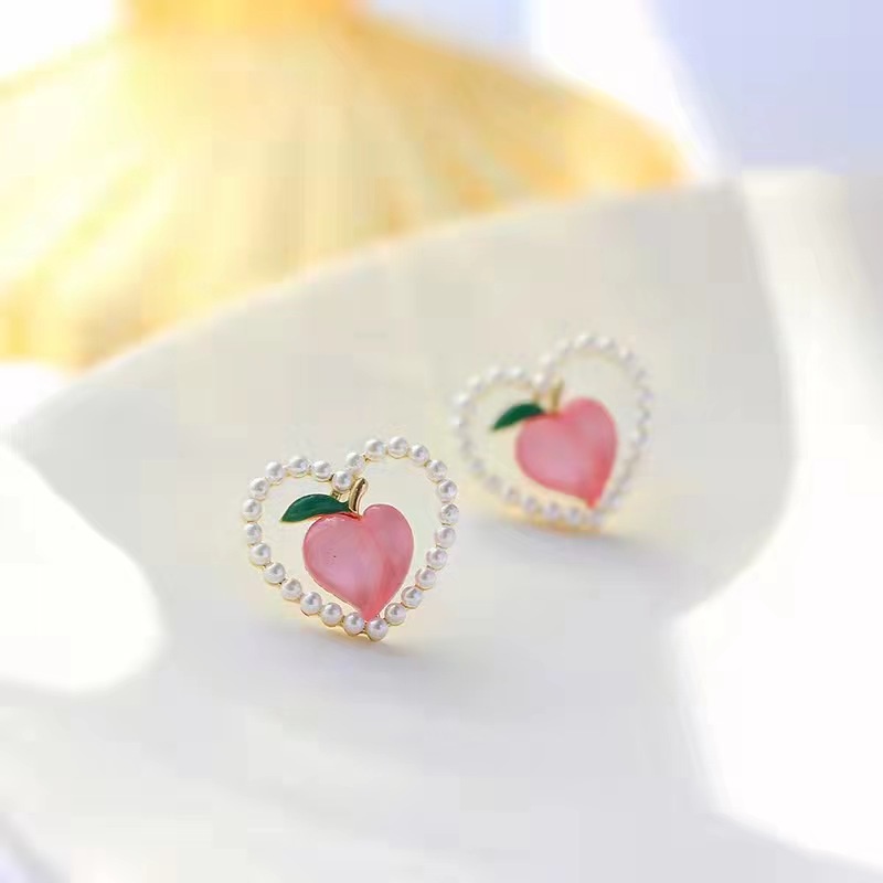 Anting Stud Gelang Mutiara Buatan Bahan Alloy Untuk Wanita