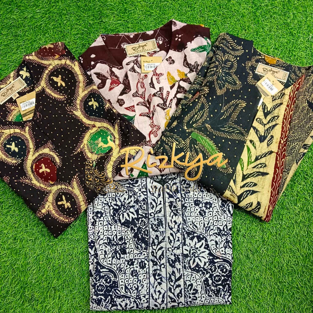 Rizkya Batik Blouse Chikita Tulis Madura Atasan Batik Wanita