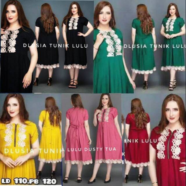 SEKDRESS LULU | DRESS ARABIAN PANJANG VIRAL RAYON PANJANG RENDA MURAH BERKUALITAS COD