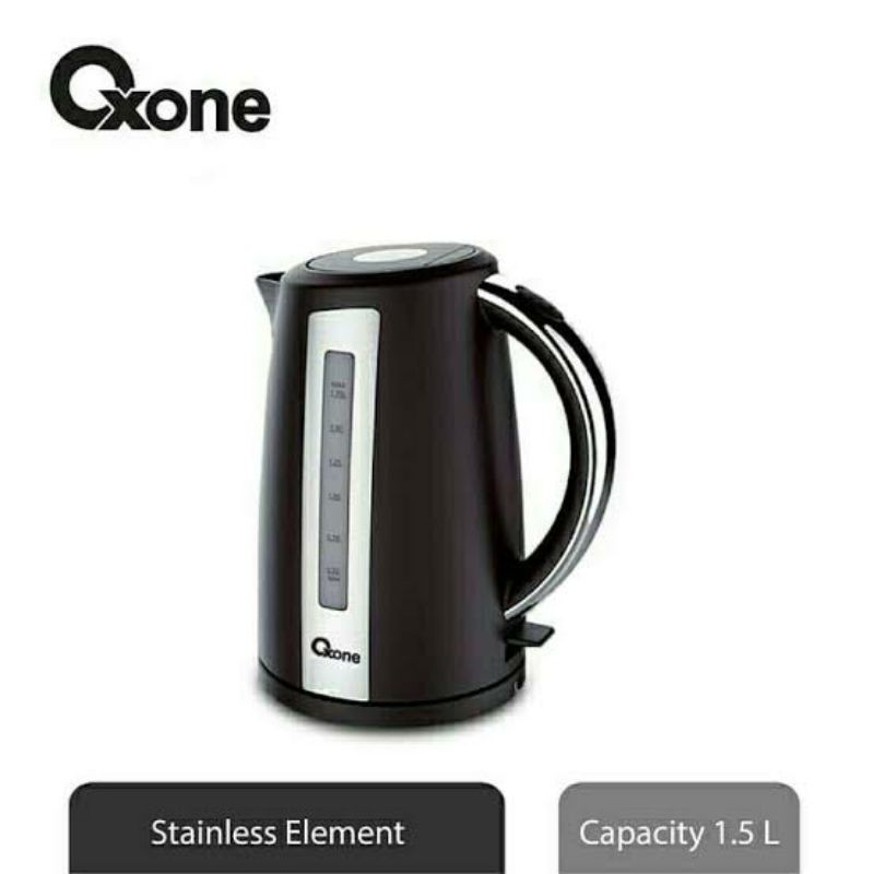 Oxone Teko Listrik Ox-232N Electric Kettle 1.7L- Hitam