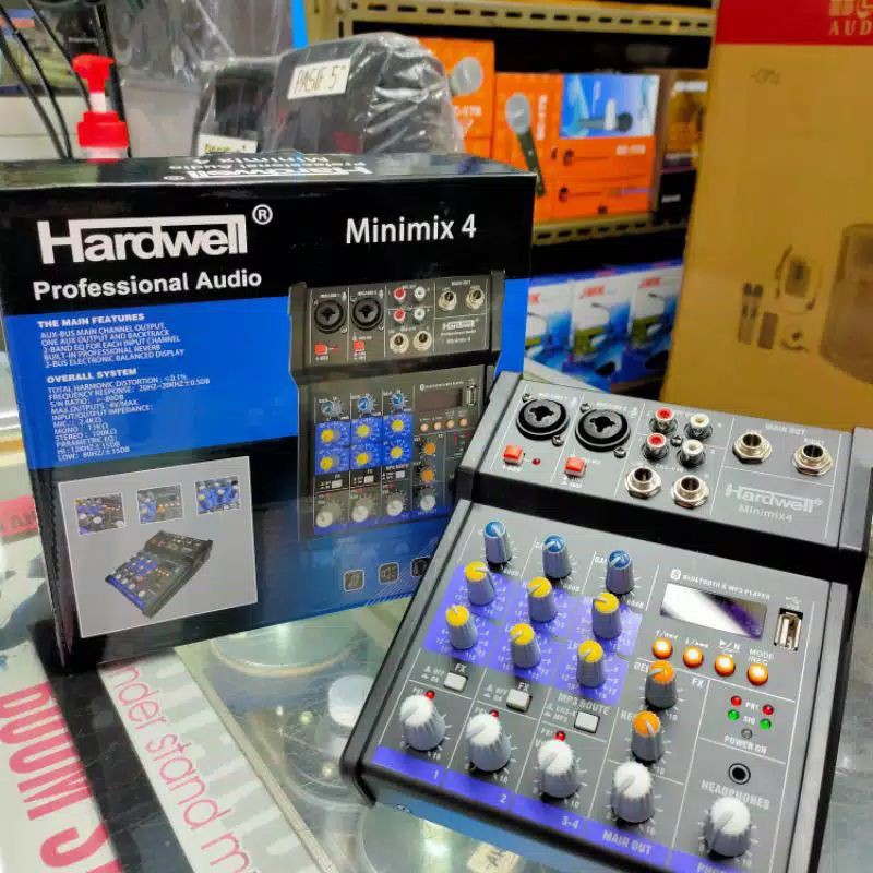 Mixer hardwell Minimix 4 mixer 4 channel hardwell original