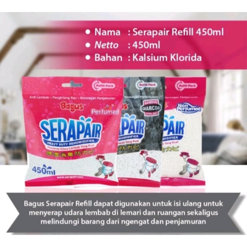 bagus reffil serap air 450ml