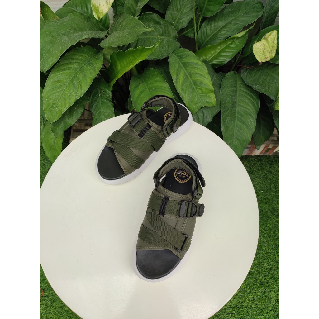 sandal kasual pria wanita volkerfootwear nuft mock up army