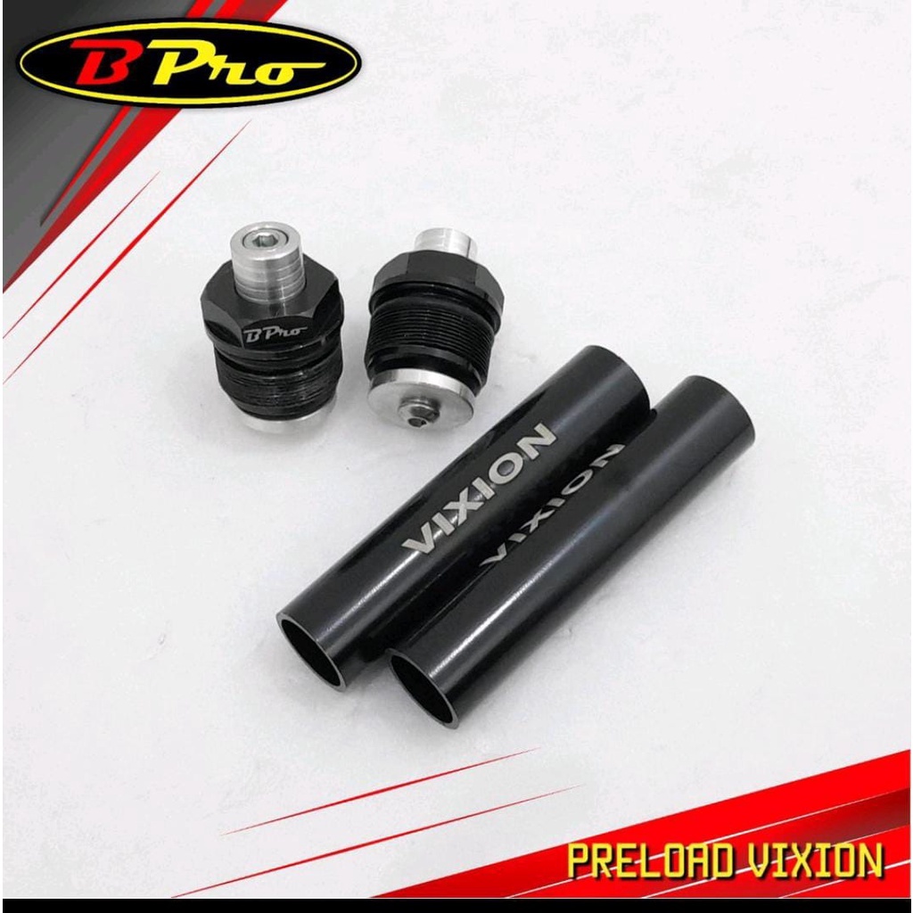 PRELOAD YAMAHA VIXION ORI BPRO STELAN SHOCK DEPAN VIXION SETELAN SHOCK DEPAN YAMAHA VIXION B PRO ORI