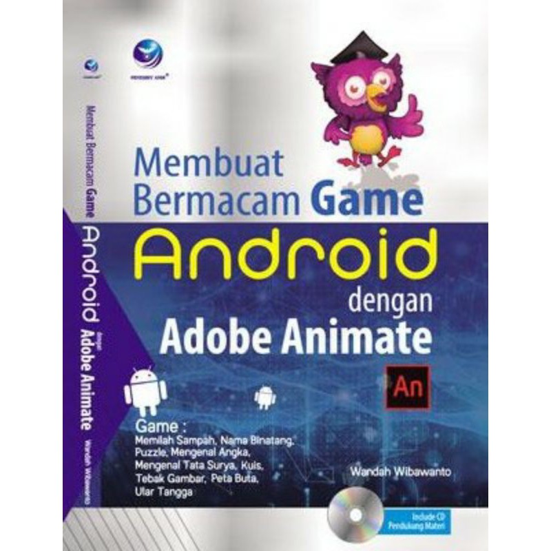 Membuat Bermacam Game Android Dengan Adobe Animate+cd
