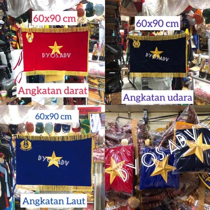 Bendera rapati bintang satu (POLRI)