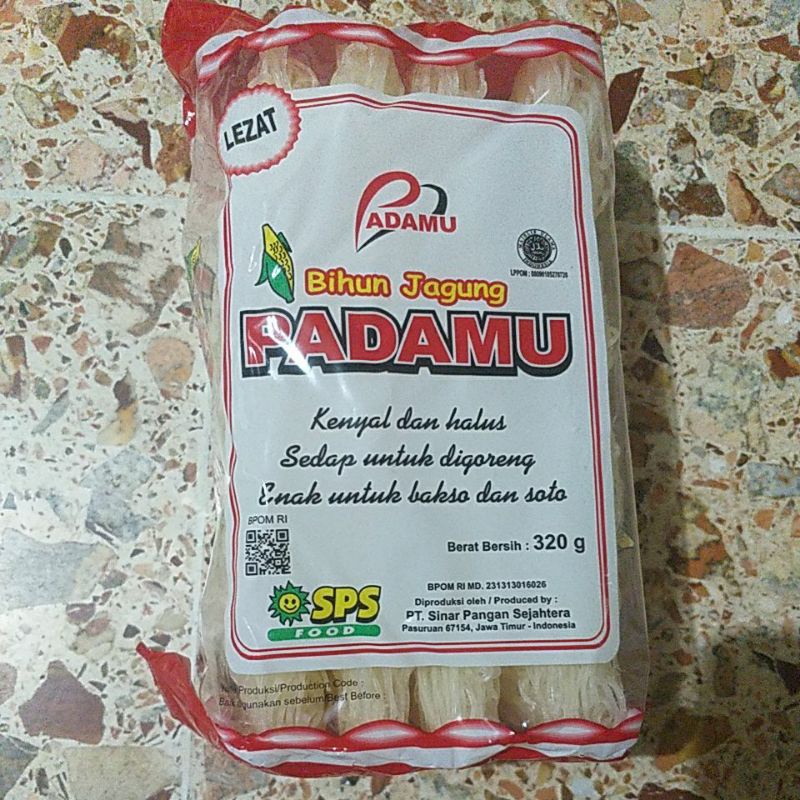 

Bihun Jagung PADAMU 320gr