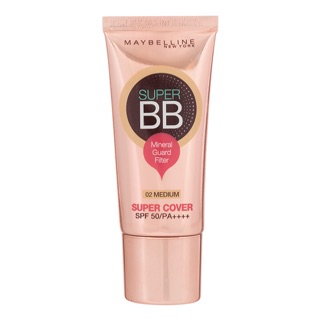 Maybelline Super BB Cream Super Cover SPF 50 | Shopee Indonesia