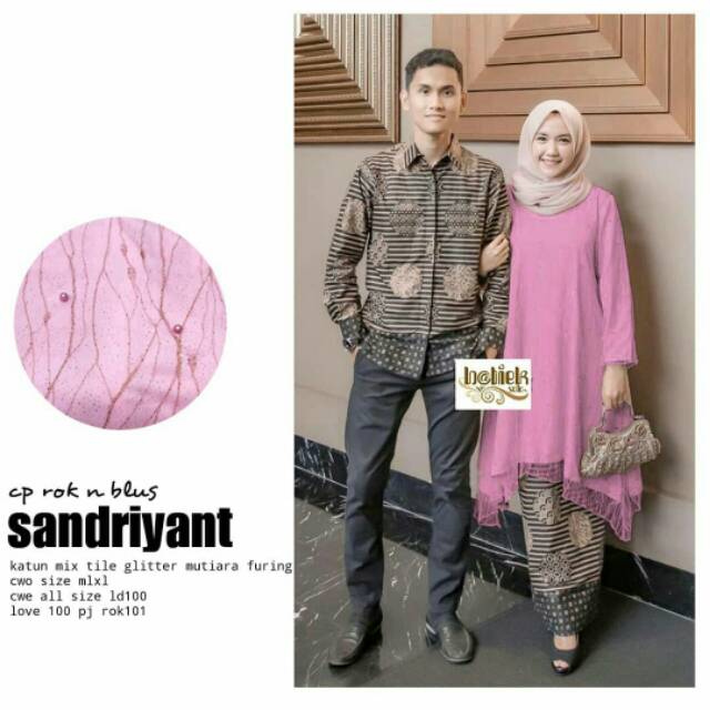 TERLARIS - BISA COD | SET KEBAYA ESTETIKA BAJU BATIK COUPLE KEBAYA MODERN BRUKAT | KEBAYA PESTA SERAGAMAN OUFIT KONDANGAN KEKINIAN | BAJU NIKAHAN BRIDESMAID TUNANGAN LAMARAN KEBAYA WISUDA